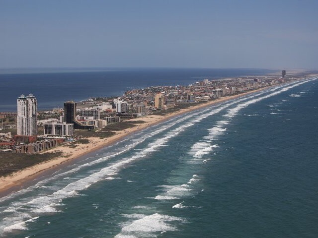 South Padre Island Beach Line